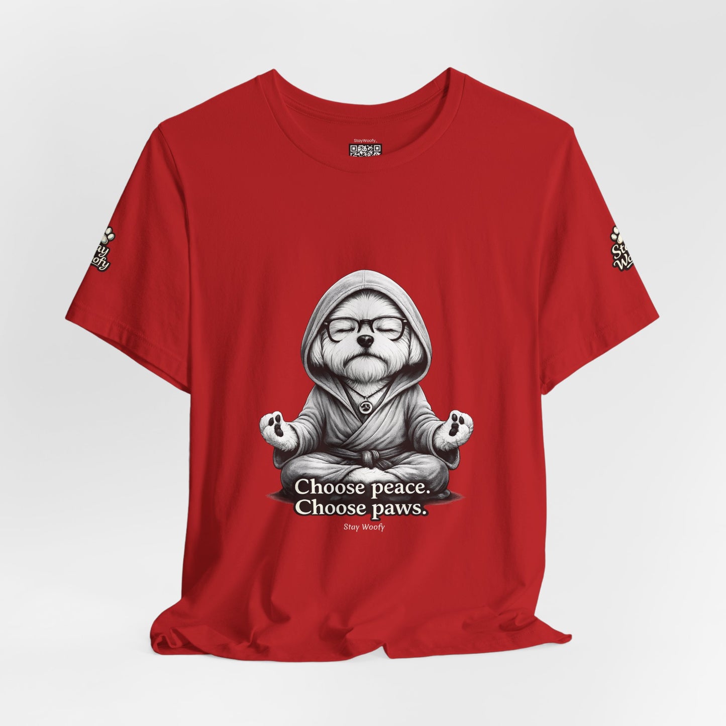 Choose Peace, Choose Paws – Funny Dog Lover T-Shirt