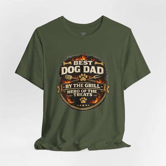 Best Dog Dad By The Grill T-Shirt