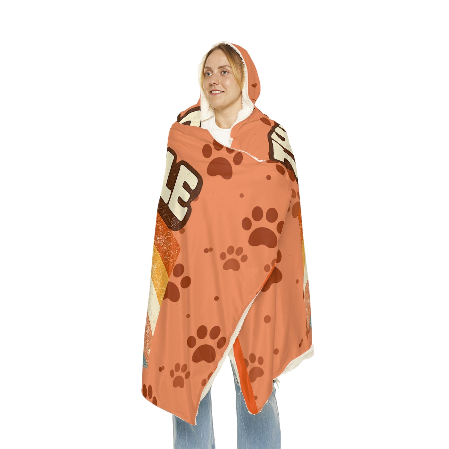 The Snuggle Is Real, Hooded Blanket