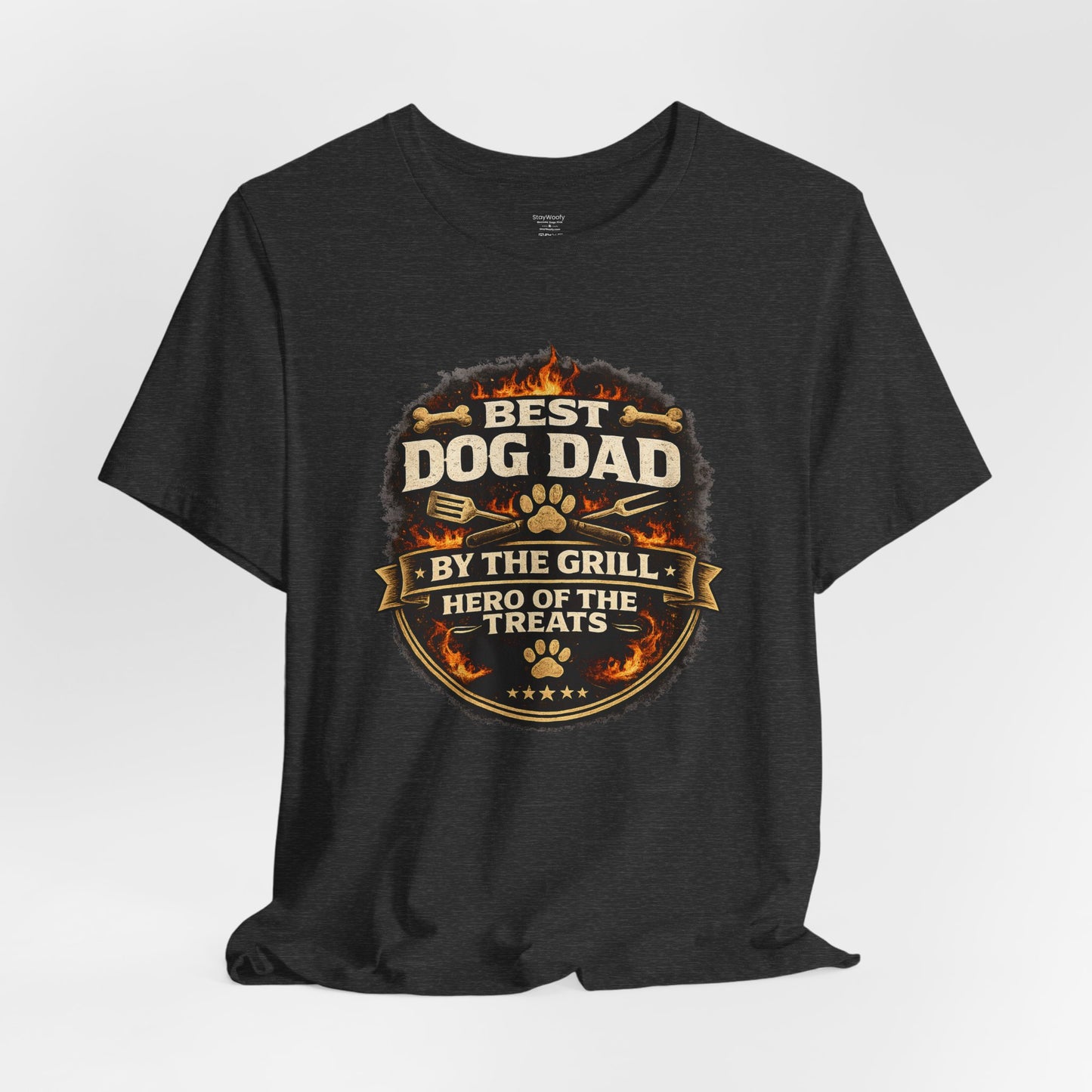 Best Dog Dad By The Grill T-Shirt