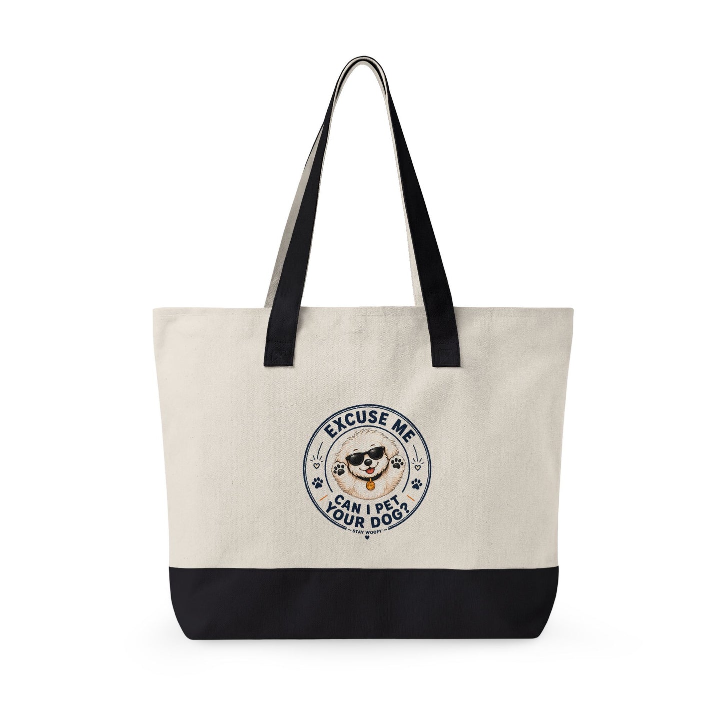 Excuse Me Can I Pet Your Dog? Everyday Tote Bag