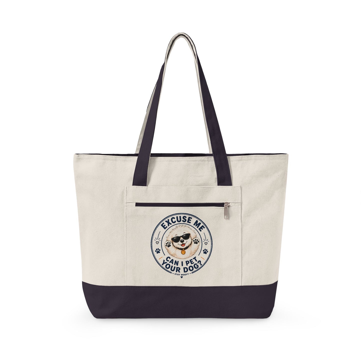 Excuse Me Can I Pet Your Dog? Everyday Tote Bag