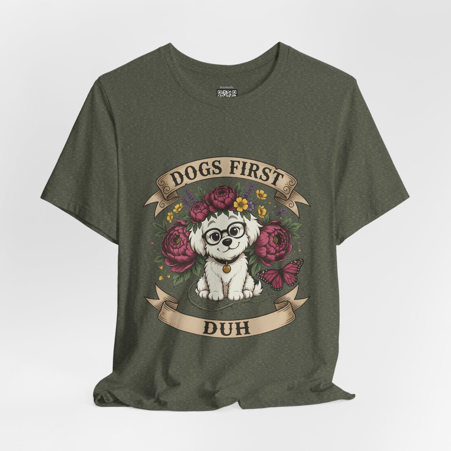 Dogs First Duh - T-Shirt