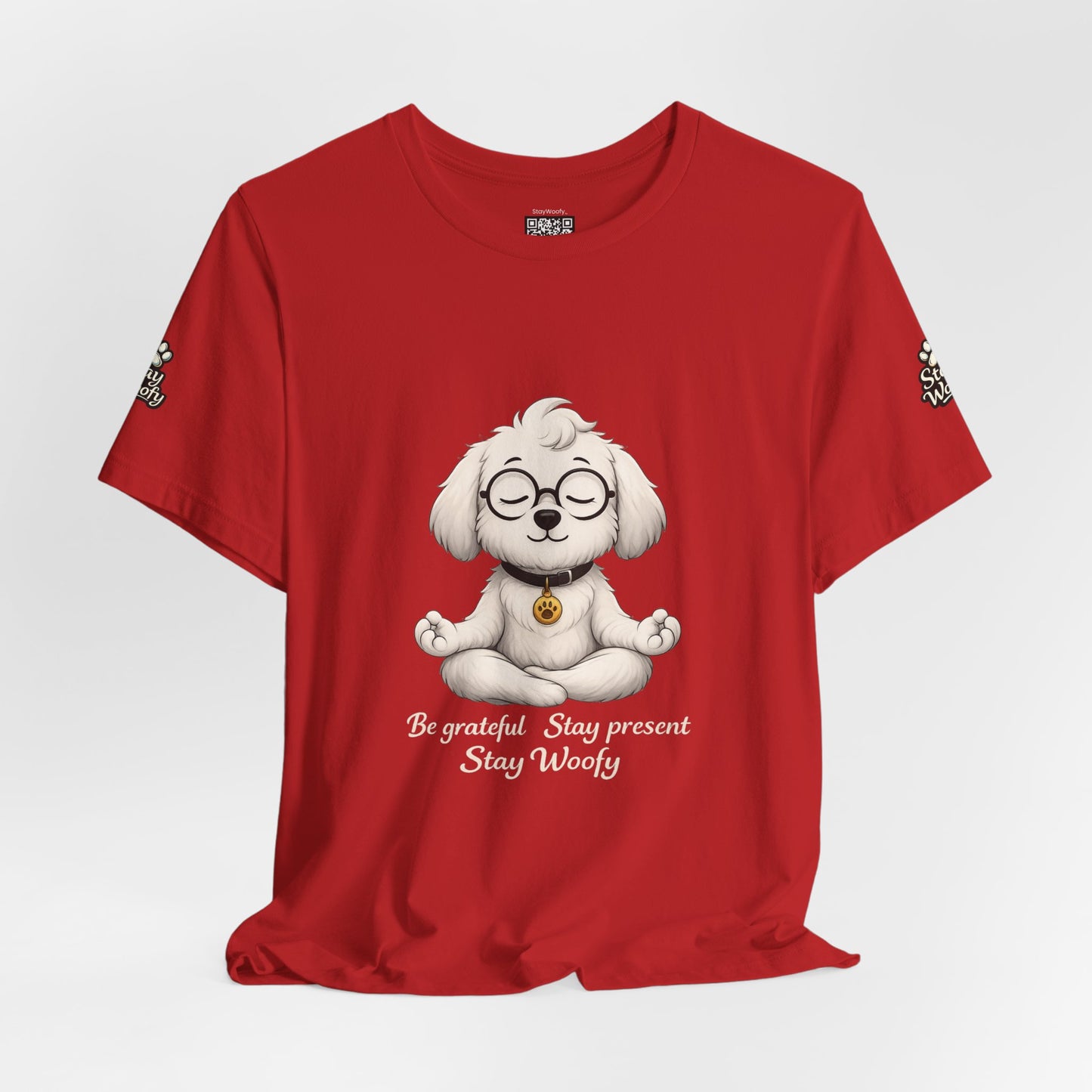 Be Grateful Stay Present – Funny Dog Lover T-Shirt