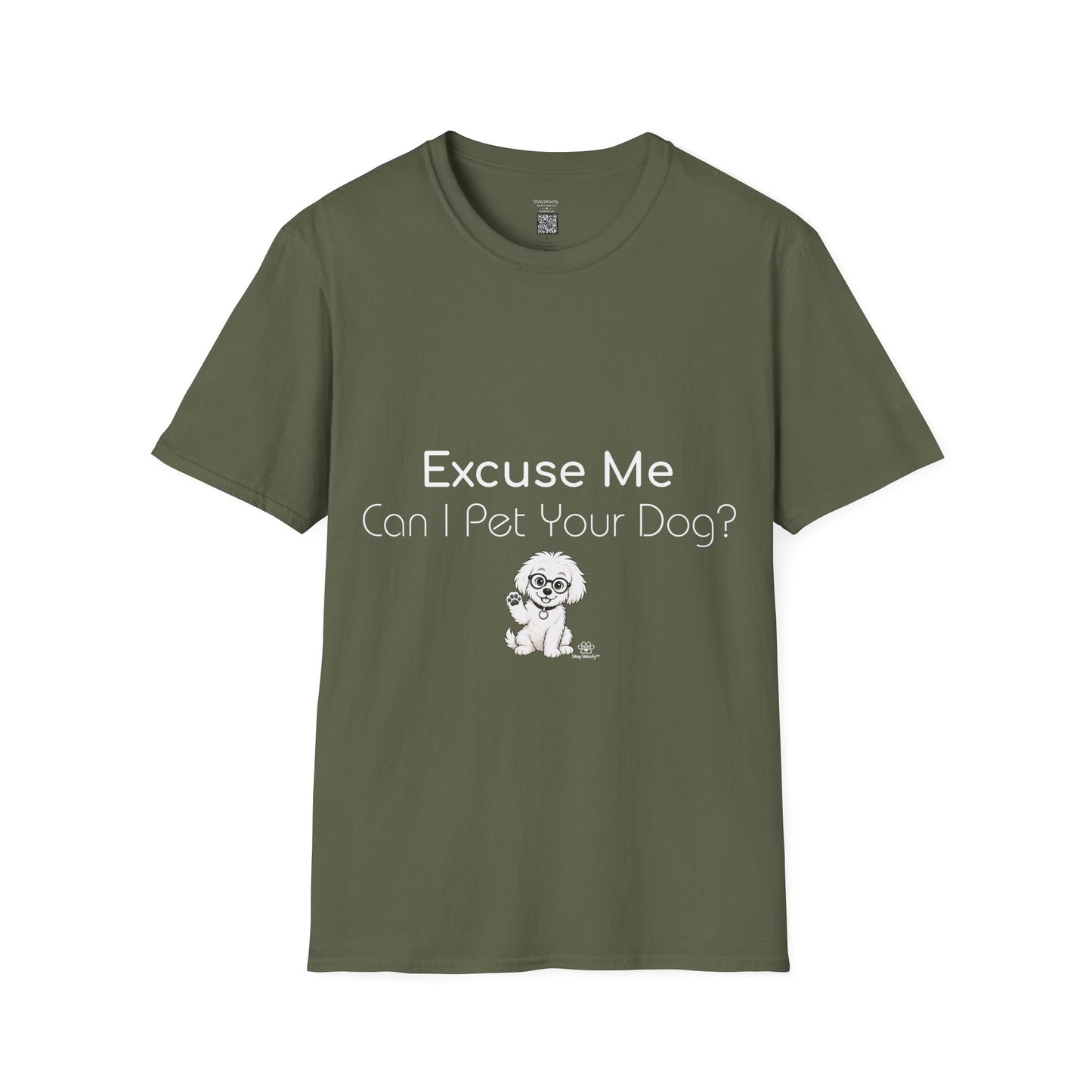 Hi Woofy: Excuse Me, Can I Pet Your Dog - T-Shirt