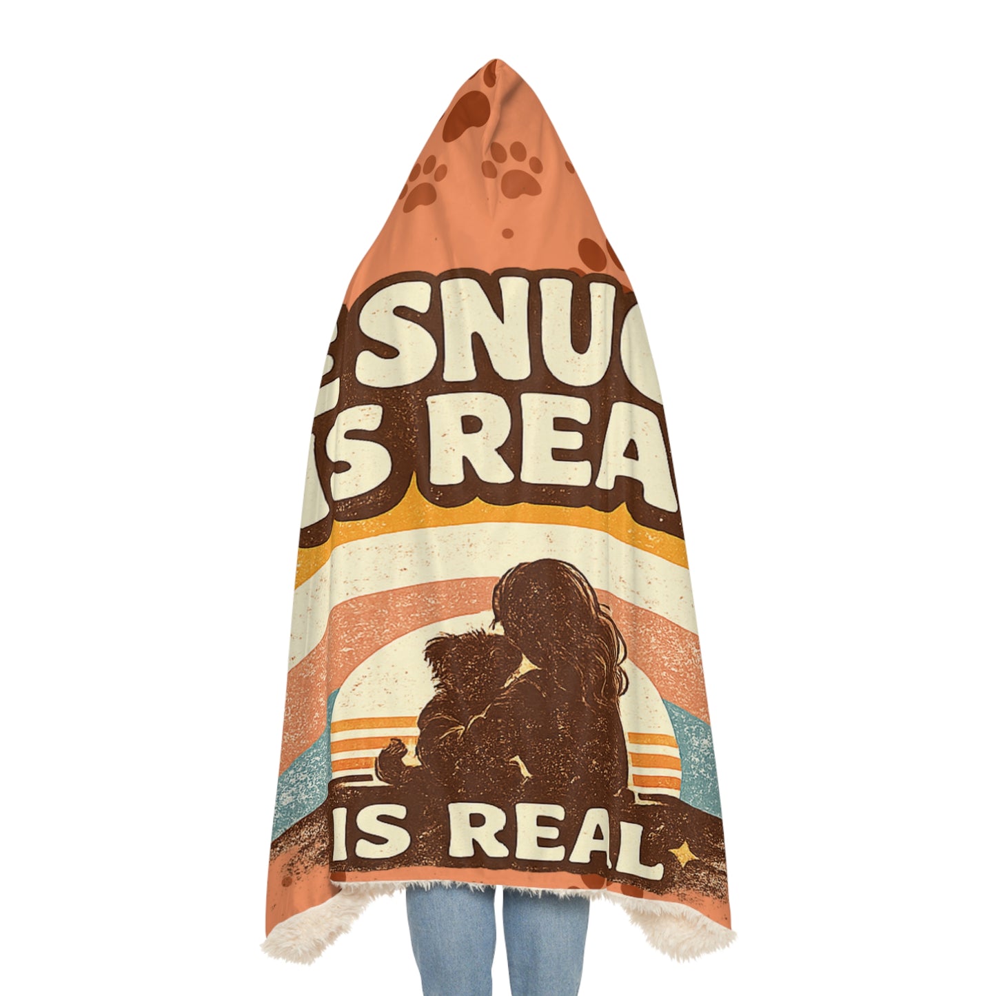 The Snuggle Is Real, Hooded Blanket