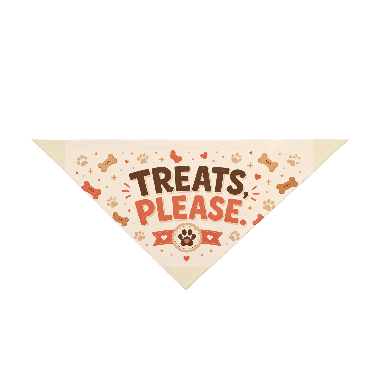 Treats Please Pet Bandana — Dog Bandana