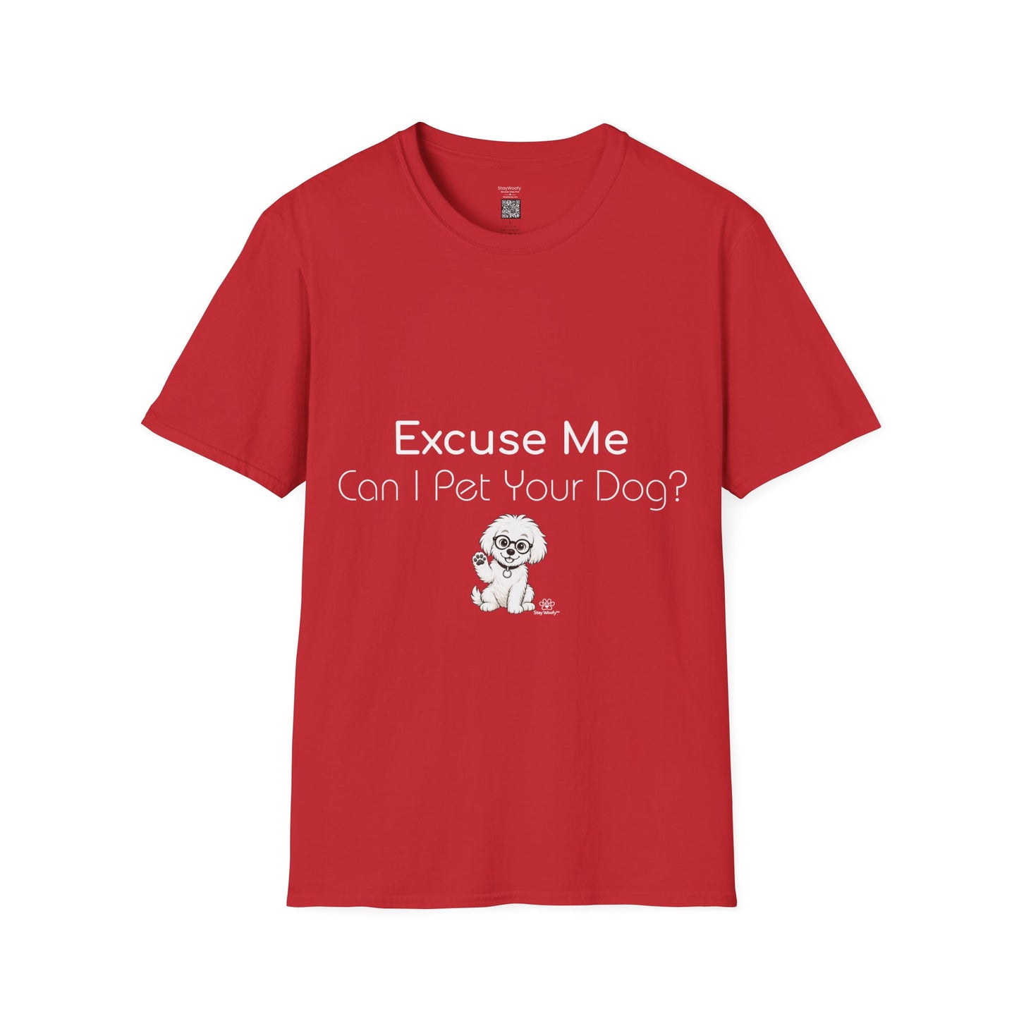 Hi Woofy: Excuse Me, Can I Pet Your Dog - T-Shirt