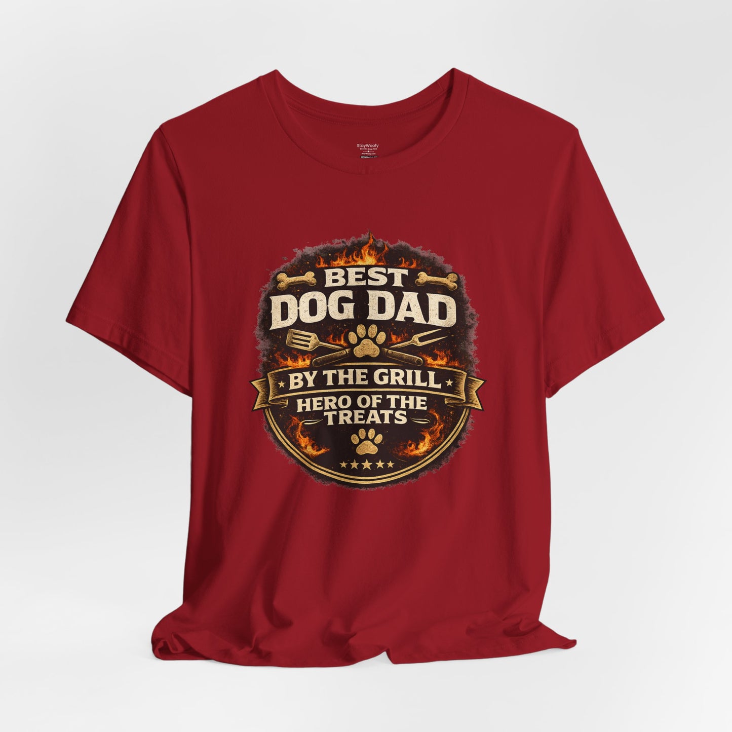 Best Dog Dad By The Grill T-Shirt