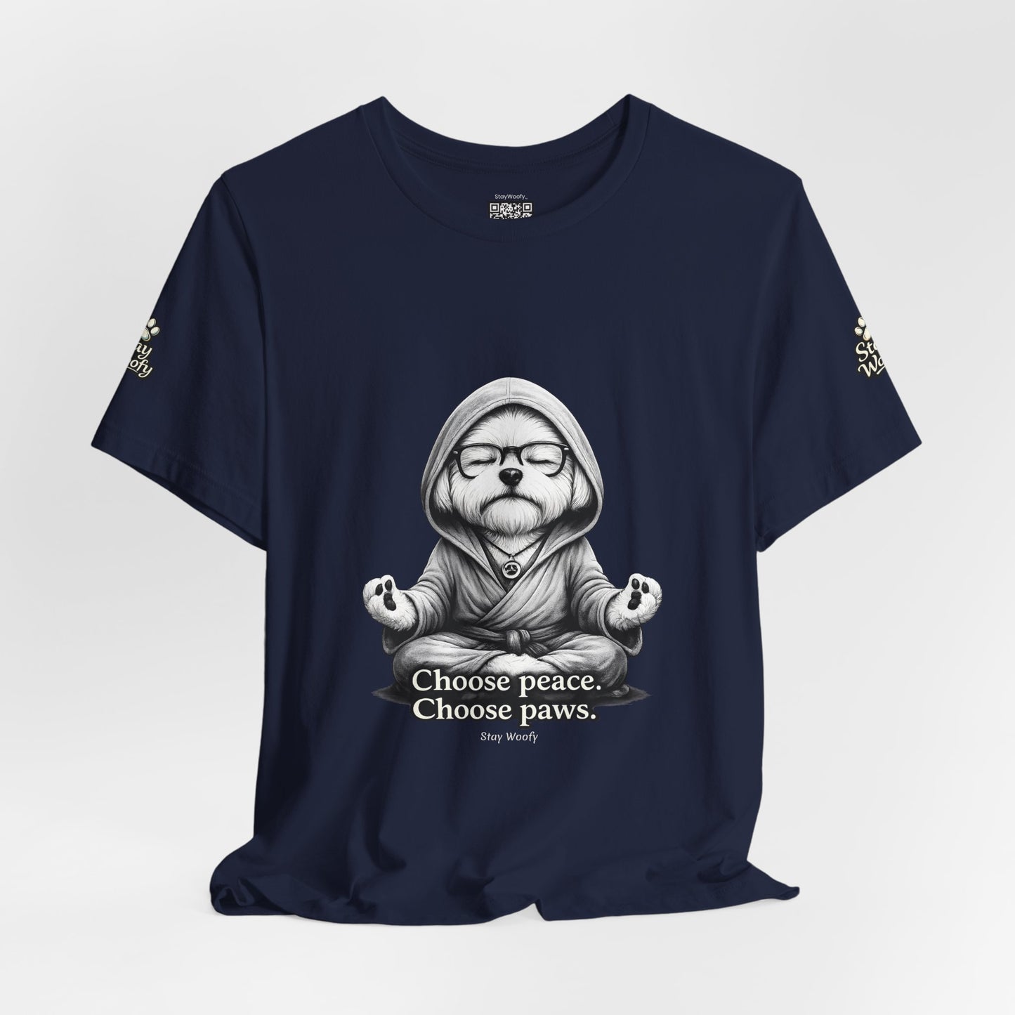 Choose Peace, Choose Paws – Funny Dog Lover T-Shirt