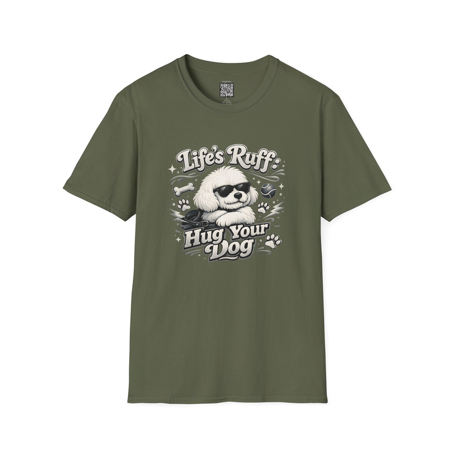 Life's Ruff, Hug Your Dog Tee Shirt