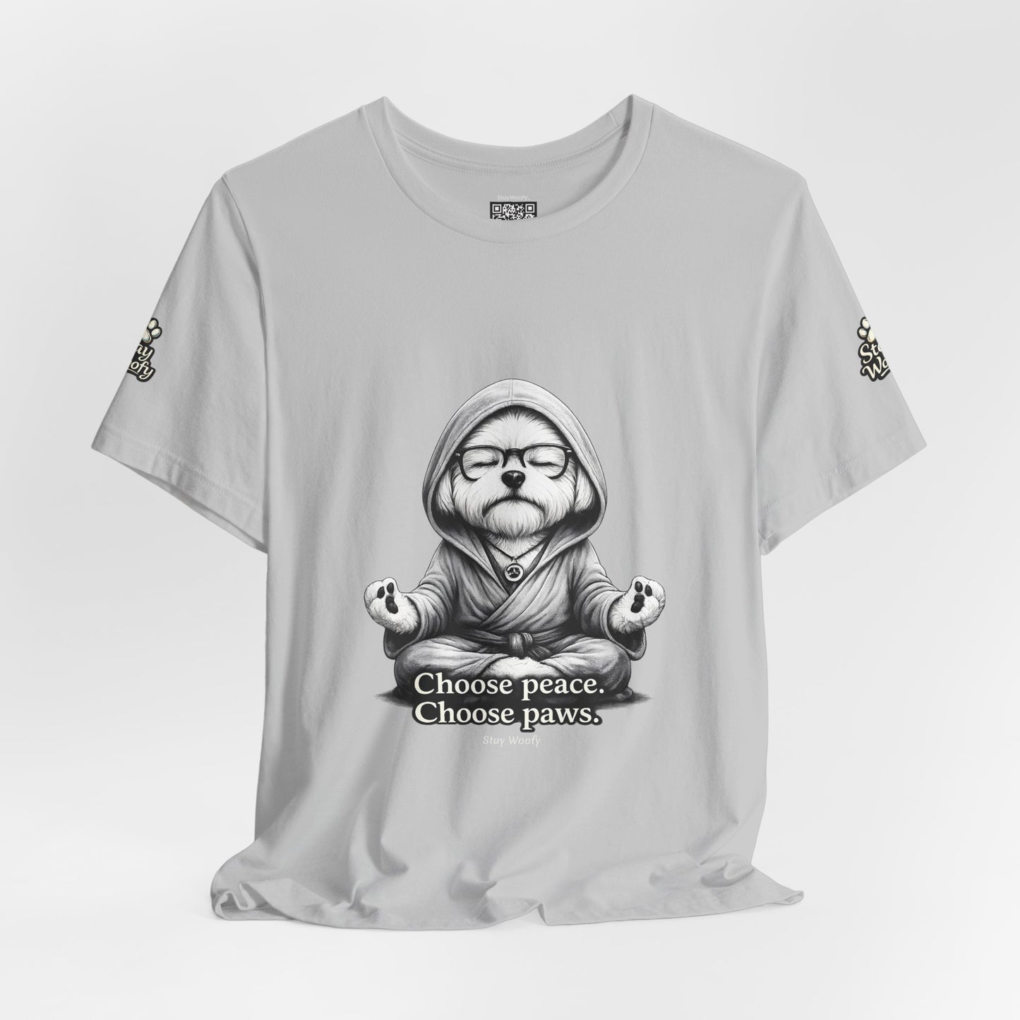 Choose Peace, Choose Paws – Funny Dog Lover T-Shirt