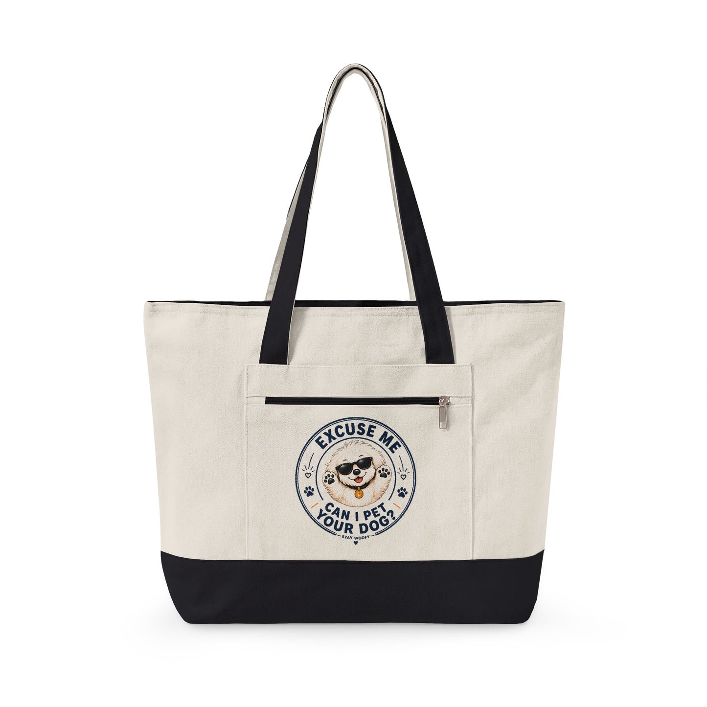 Excuse Me Can I Pet Your Dog? Everyday Tote Bag