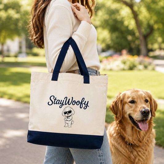 StayWoofy Signature Tote Bag
